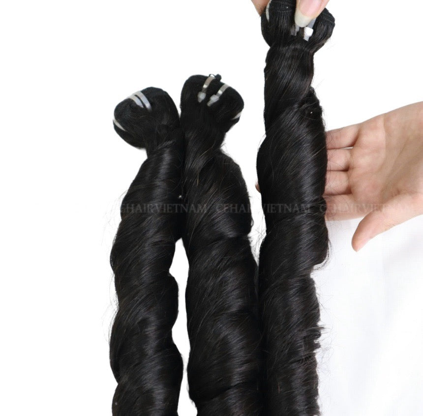 Spring Curl Bundle Jet Black Color