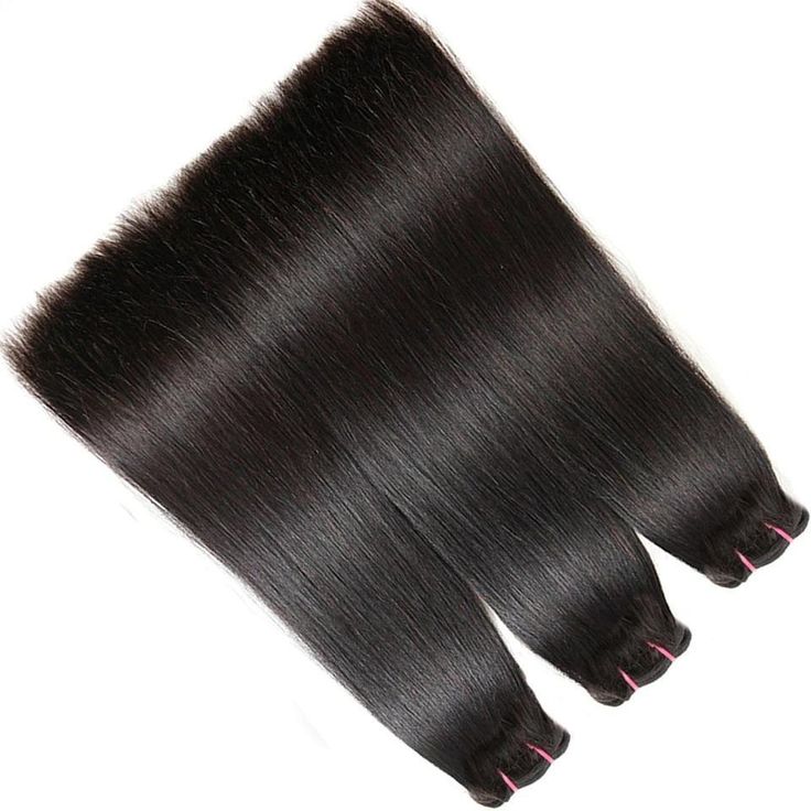 Bone Straight Bundle Jet Black Color