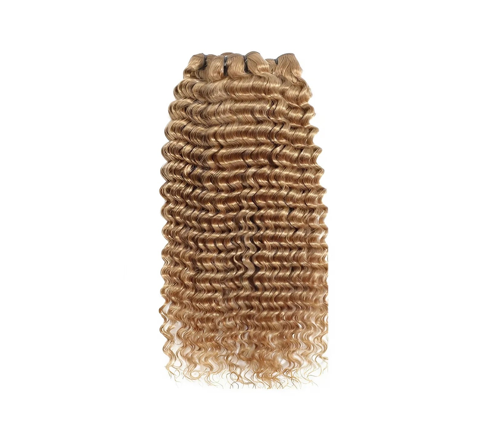 Deep Curly Bundle Honey Blonde Color