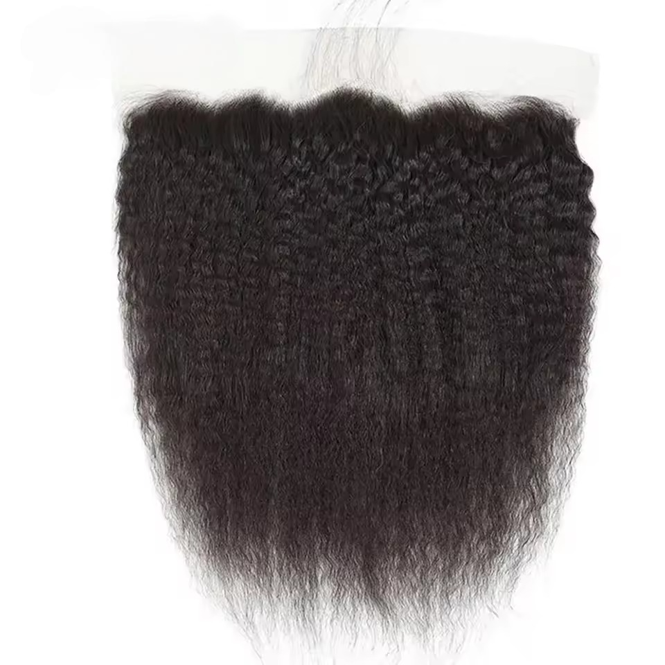 Yaki Frontal Droit 13x4 Dentelle Transparente