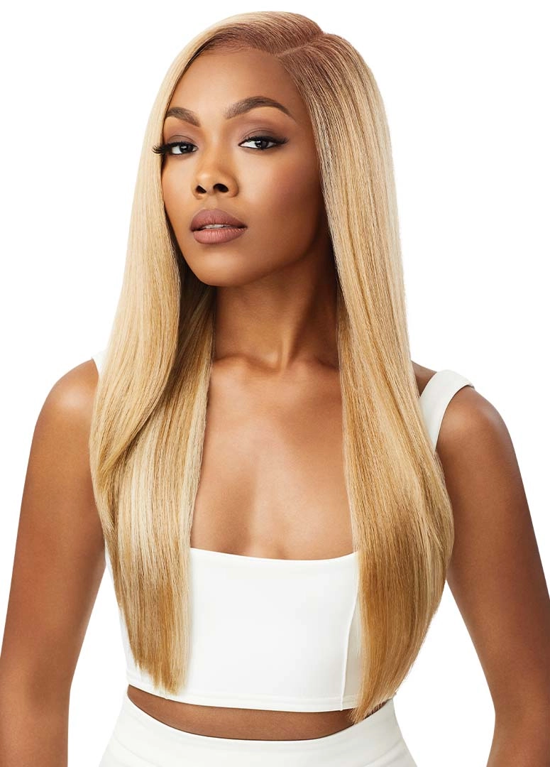 Bone Straight Bundle Honey Blonde Color