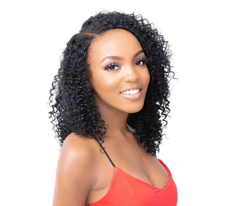 Curly Hair Bundle Jet Black Color