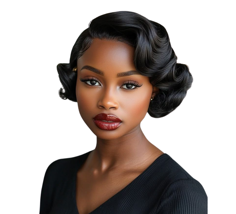 Egg Curly Lace Closure 4x4 Transparent Lace