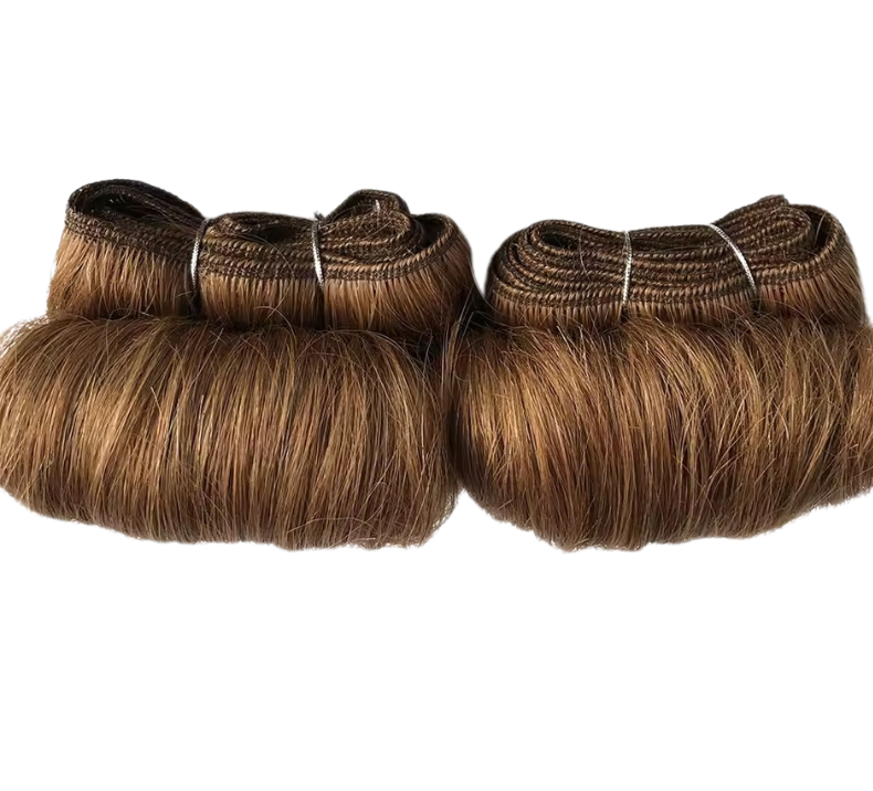 Egg Curly Bundle Caramel Brown Color