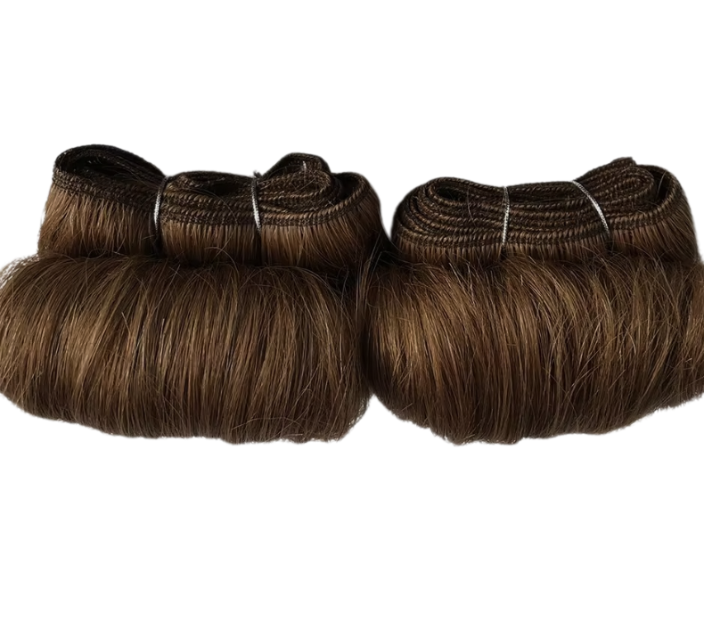 Egg Curly Bundle Chocolate Brown Color