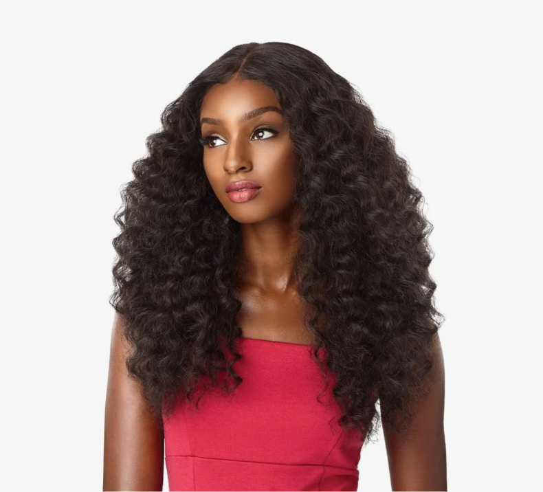 Deep Curly Lace Closure 2x6 Transparent Lace