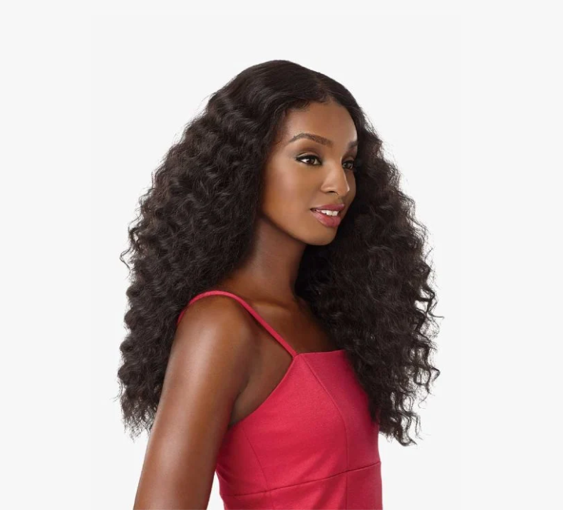 Deep Curly Lace Closure 2x6 Transparent Lace