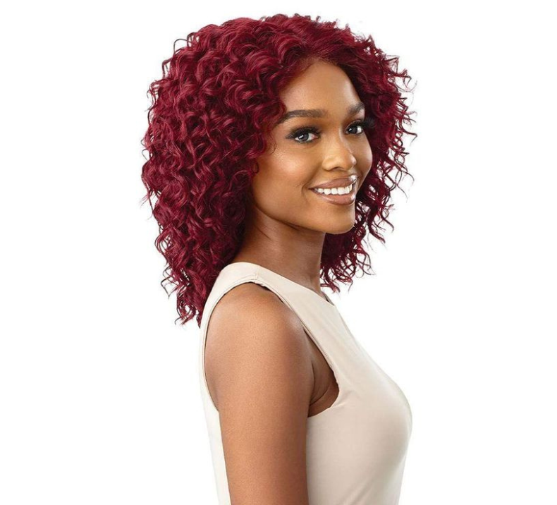 Pixie Curl Bundle Burgundy Color