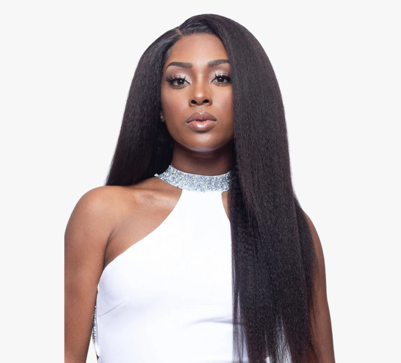 Yaki Straight Bundle Jet Black Color