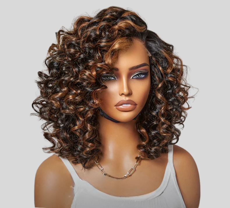Wavy Wig Piano Brown Color
