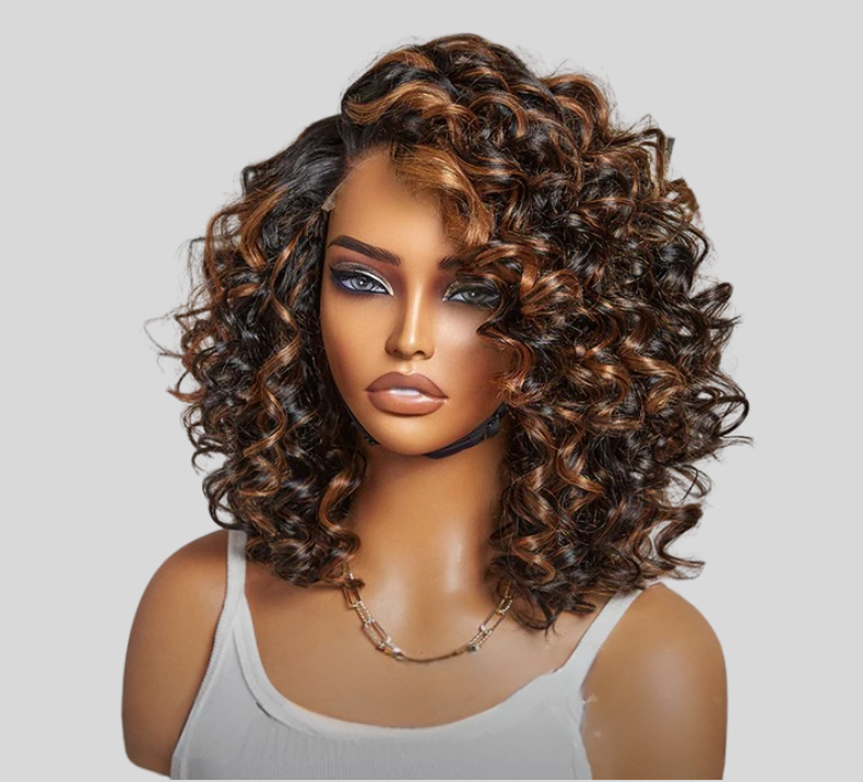 Wavy Wig Piano Brown Color