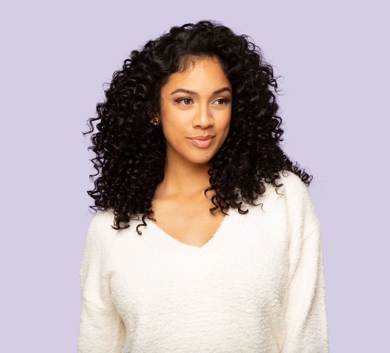 Frontal ondulé profond 13x4 en dentelle transparente