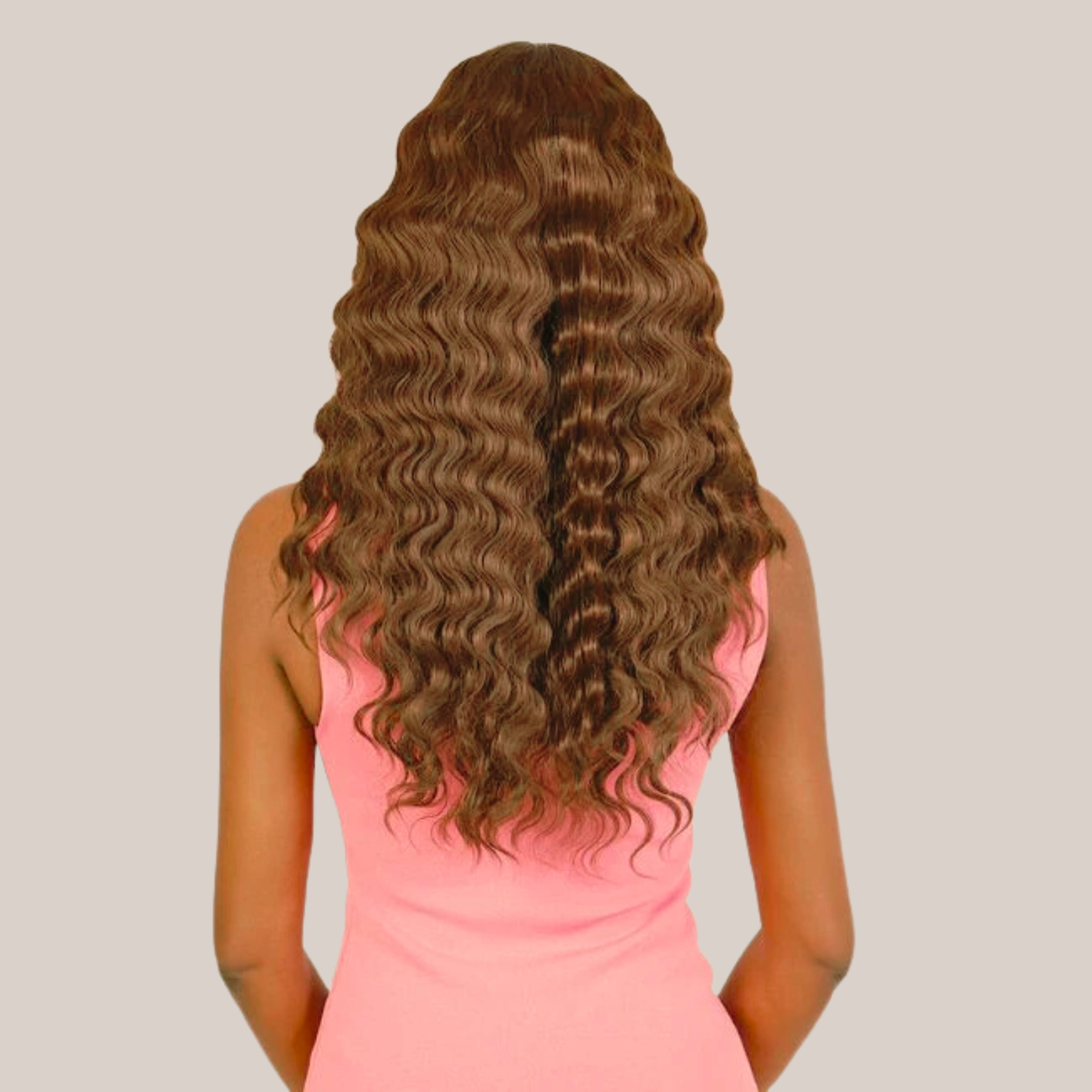 Deep Wave Bundle Caramel Brown
