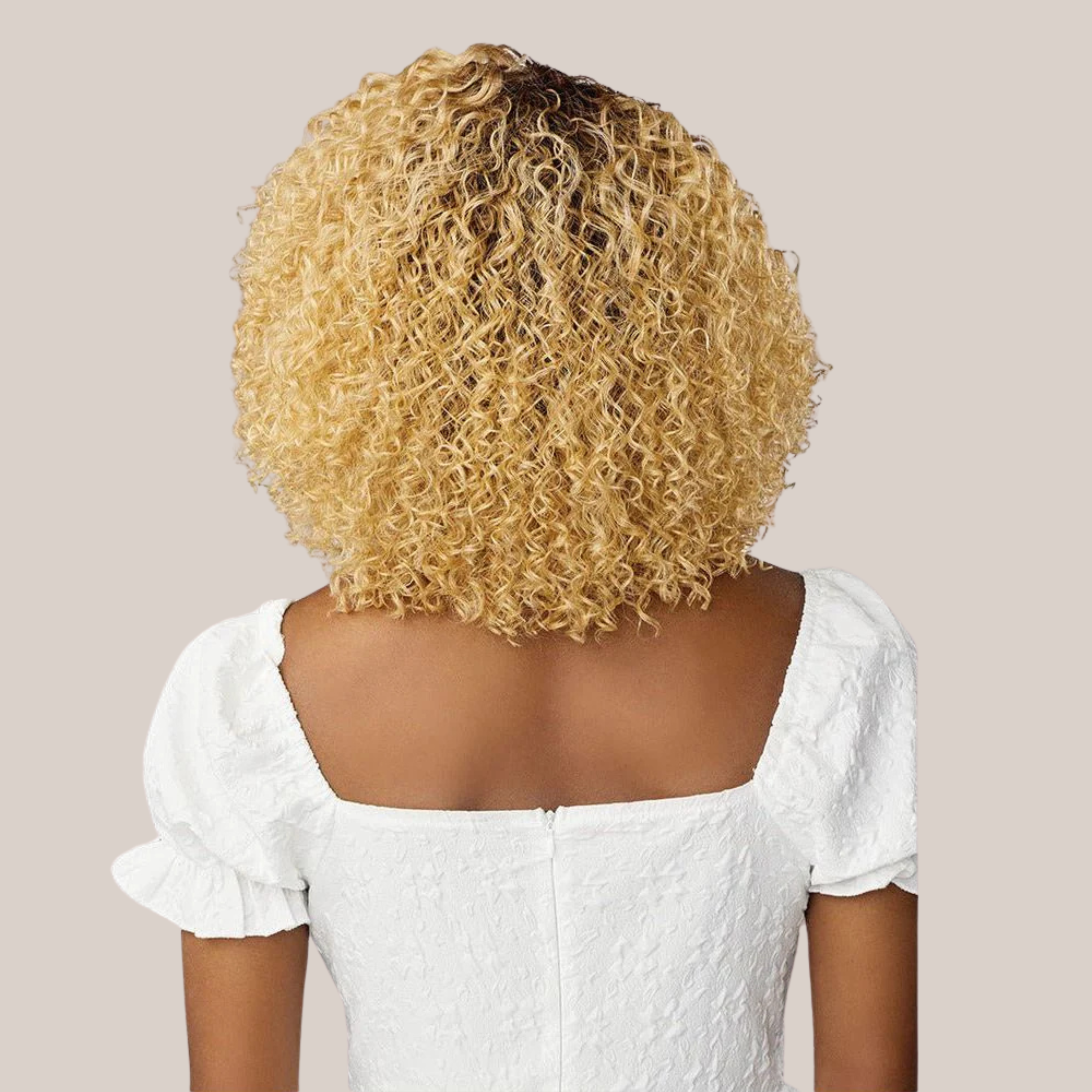 Pixie Curl Bundle Ombre Blonde Color