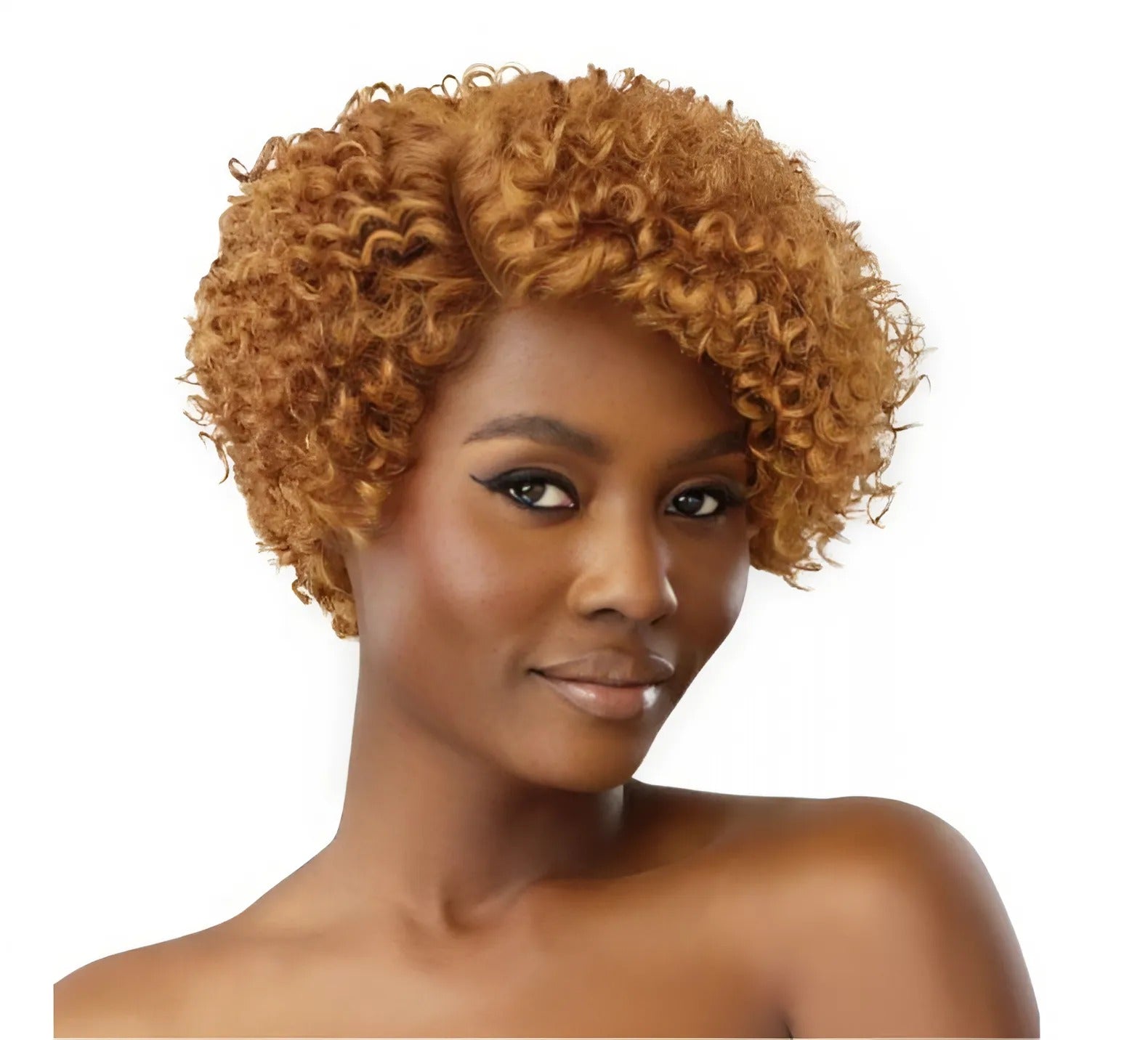 Curly Bundle Honey Blonde Color