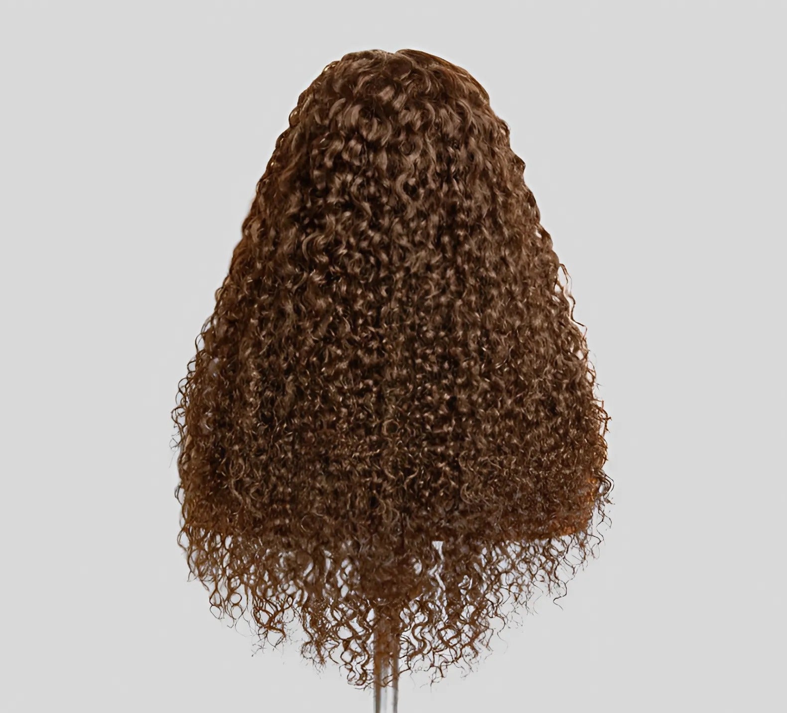 Water Curly Wig Caramel Borwn Color
