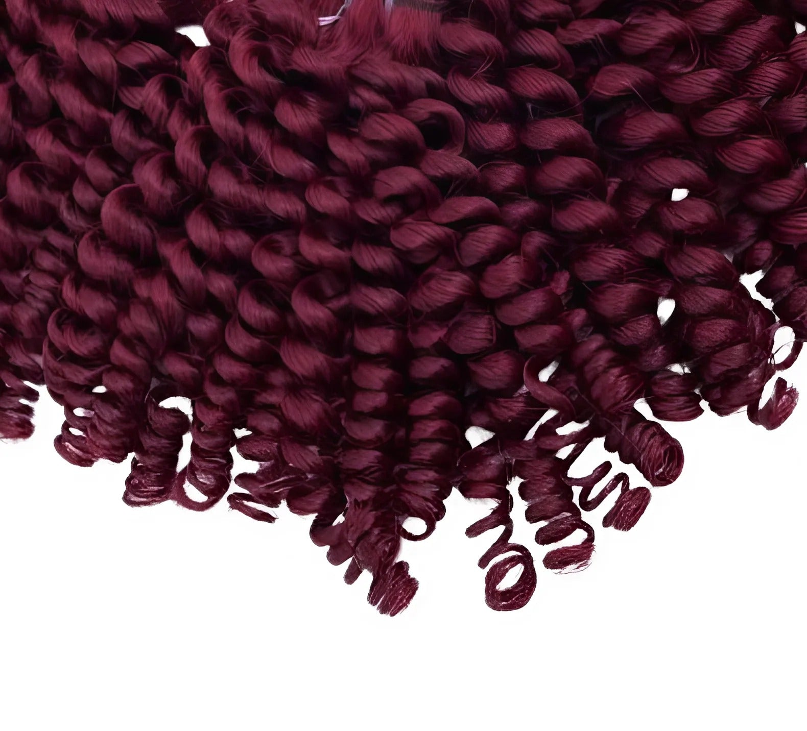 Curly Bundle Wine Color