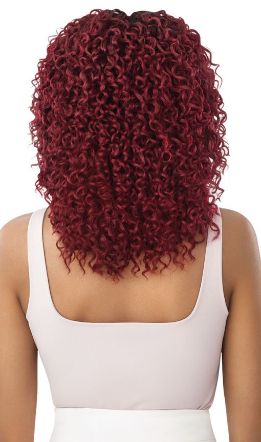 Water Curly Bundle Wine Color