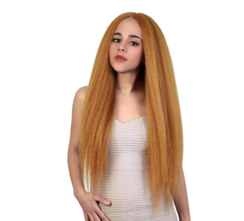 Yaki Straight Bundle Honey Blonde