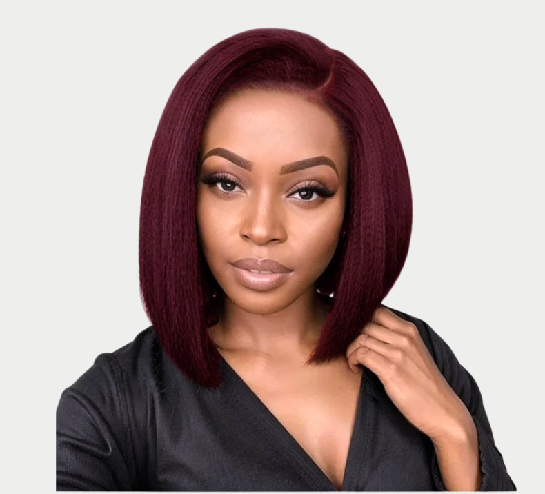 Yaki Straight Bundle Wine Color