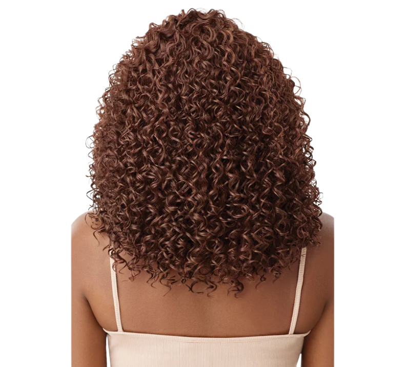 Curly Hair Bundle Chocolate Brown Color