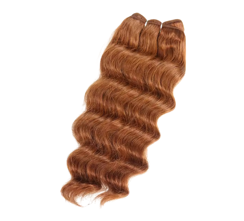 Deep Wave Bundle Caramel Brown