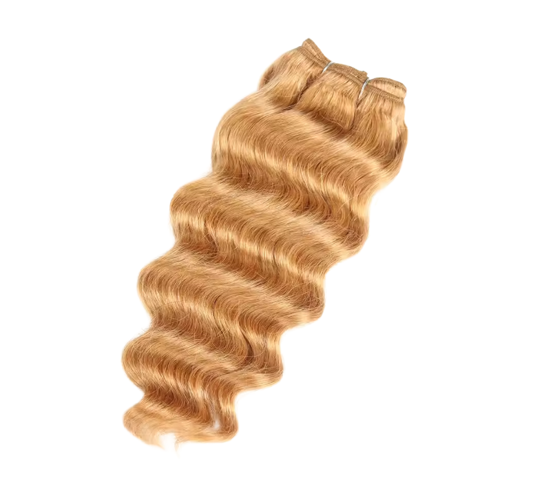 Deep Wave Bundle Honey Blonde Color