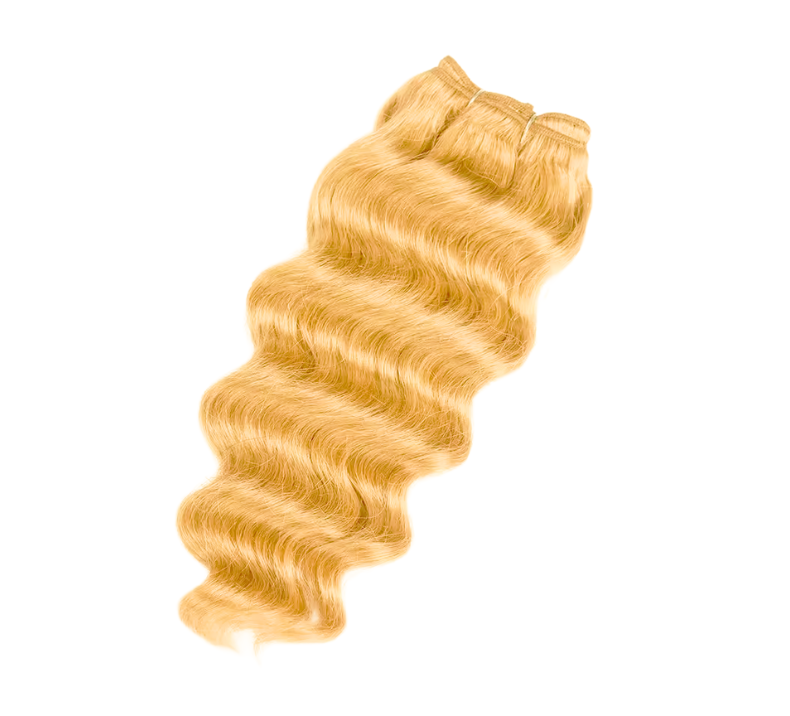 Deep Wave Bundle Blonde Color