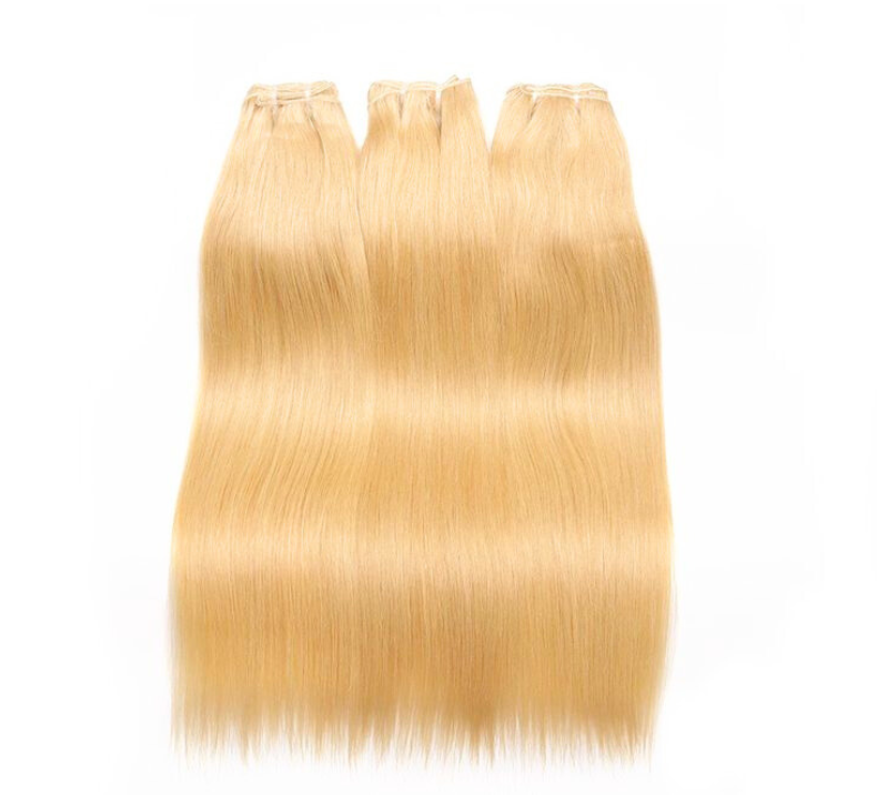 Bone Straight Hair Bundle Blonde