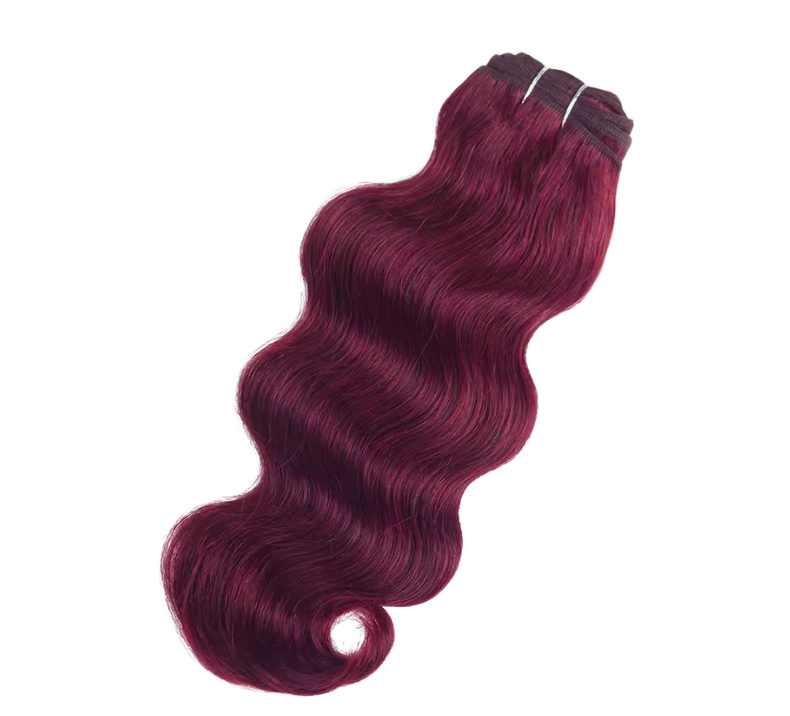 Body Wave Bundle Wine Color