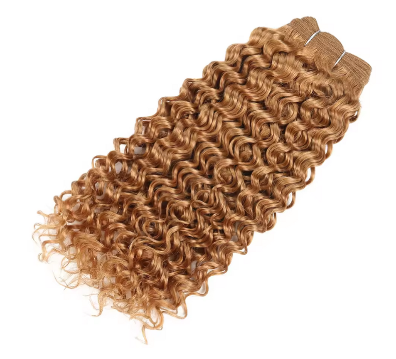 Water Curly Bundle Honey Blonde