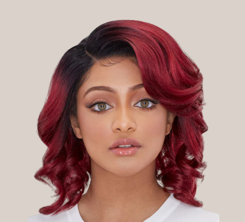 Bouncy Bundle Burgundy Color