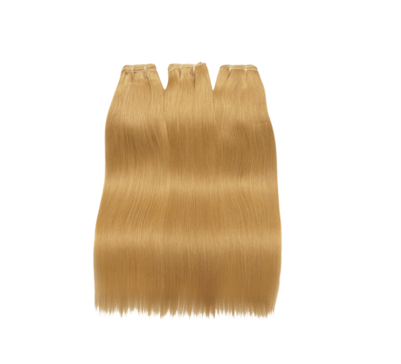 Bone Straight Bundle Honey Blonde Color