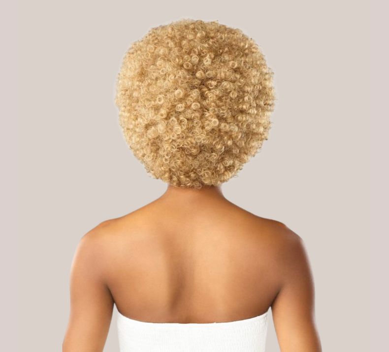 Curly  Bundle Blonde Color