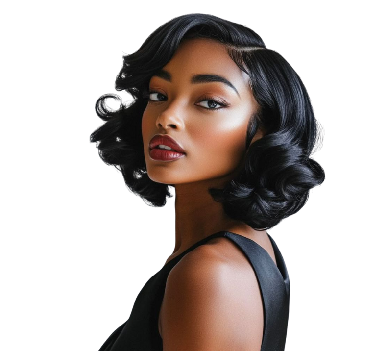 Egg Curly Lace Closure 4x4 Transparent Lace