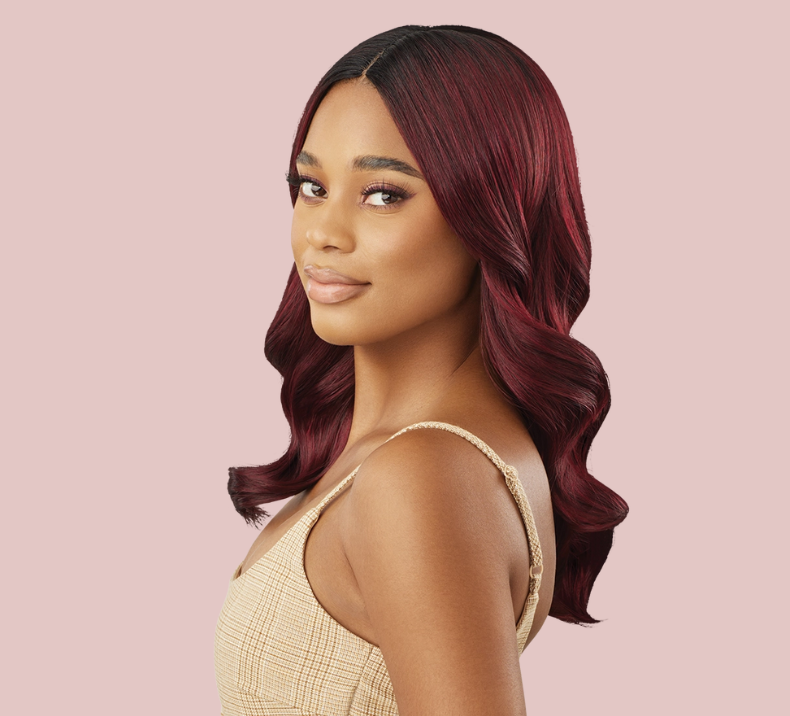 Spring Curl Bundle Burgundy Color