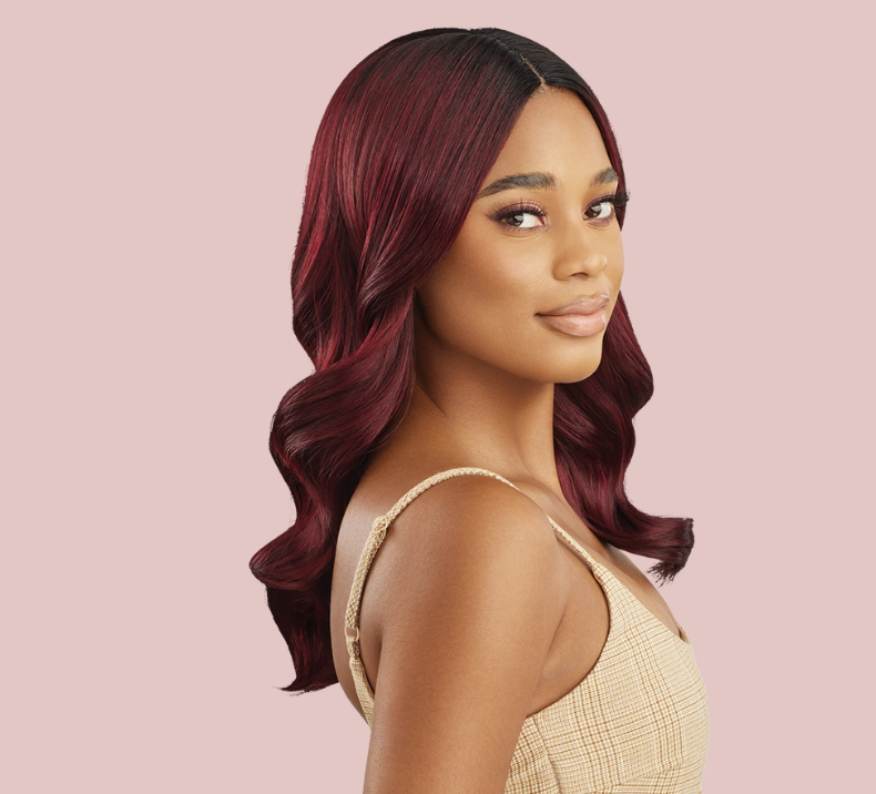 Spring Curl Bundle Burgundy Color