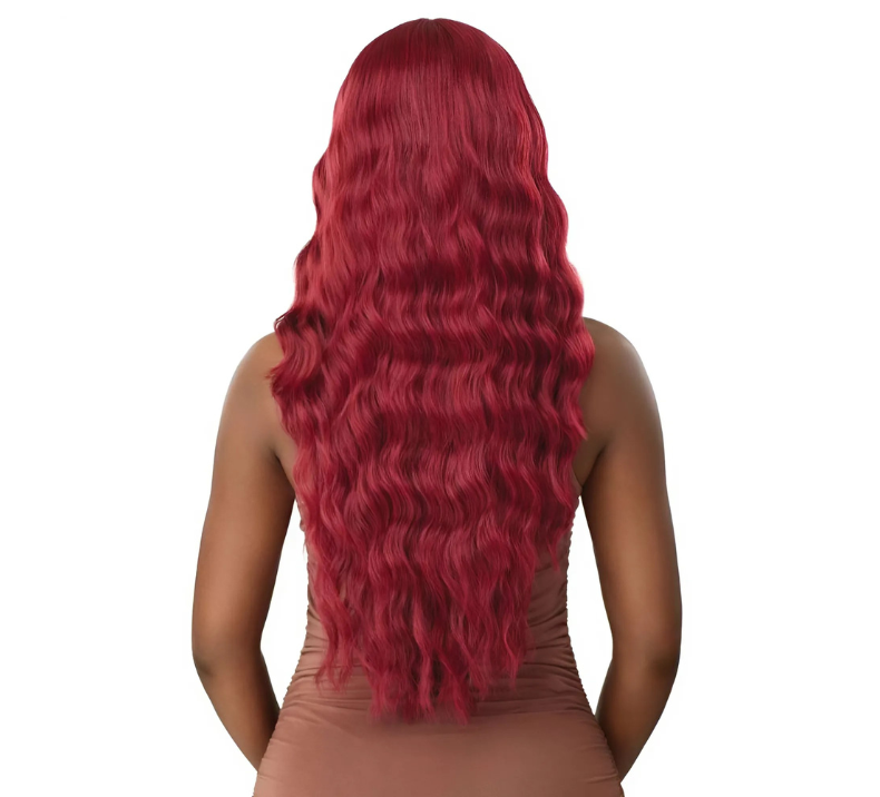 Deep Wave Bundle Burgundy Color