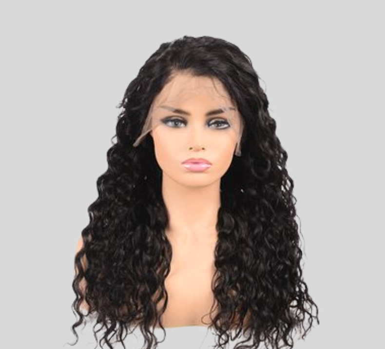 Water Curly Wig Natural Color