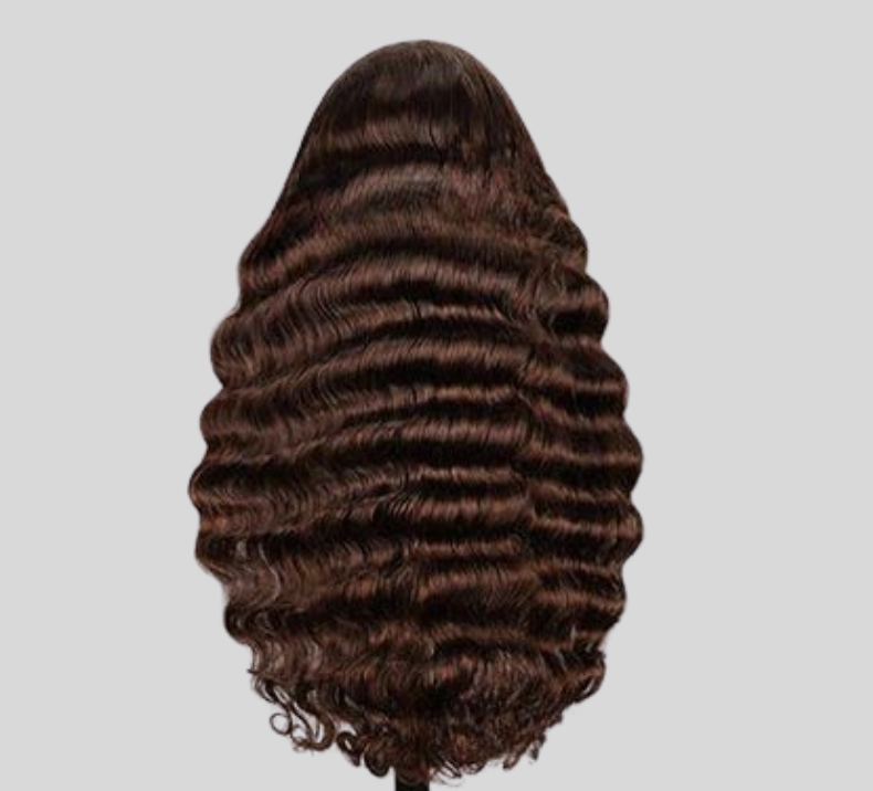 Deep Wave Wig Chocolate Brown
