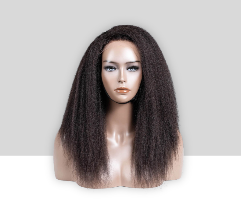 Yaki Straight Wig Natural Color