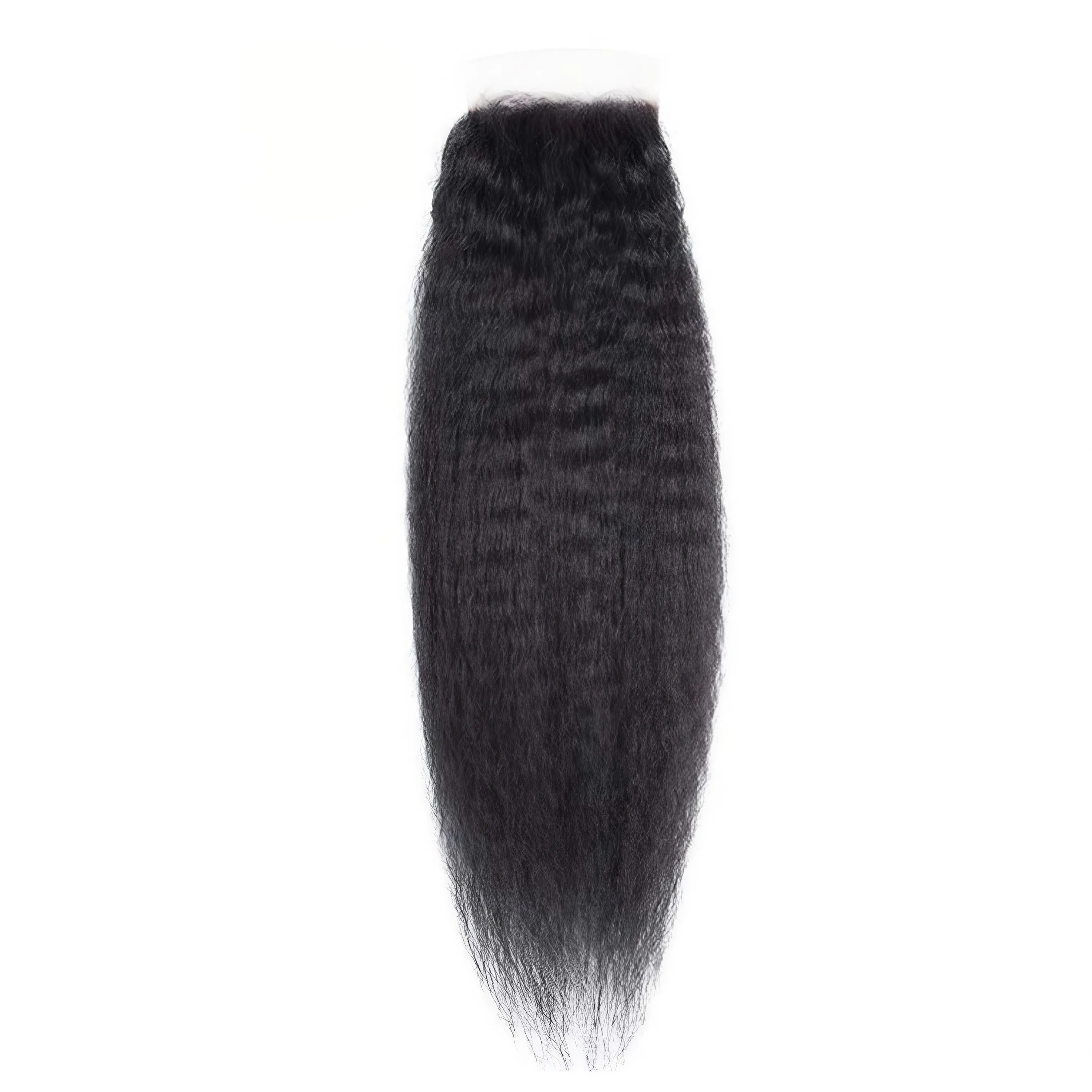 Yaki Straight Lace Closure 4x4 Natural Color