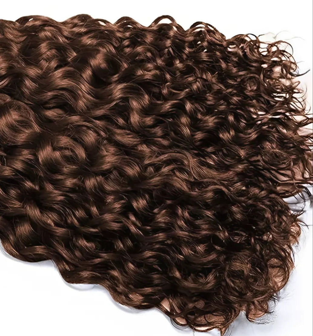 Pixie Curl Bundle Caramel Brown Color