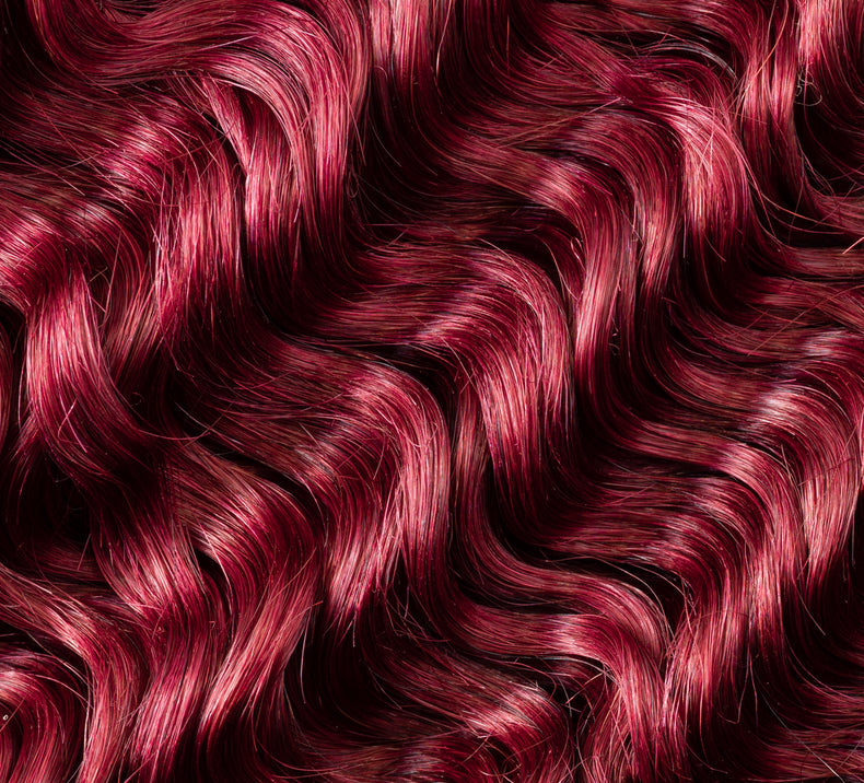 Deep Curly Bundle Wine Color