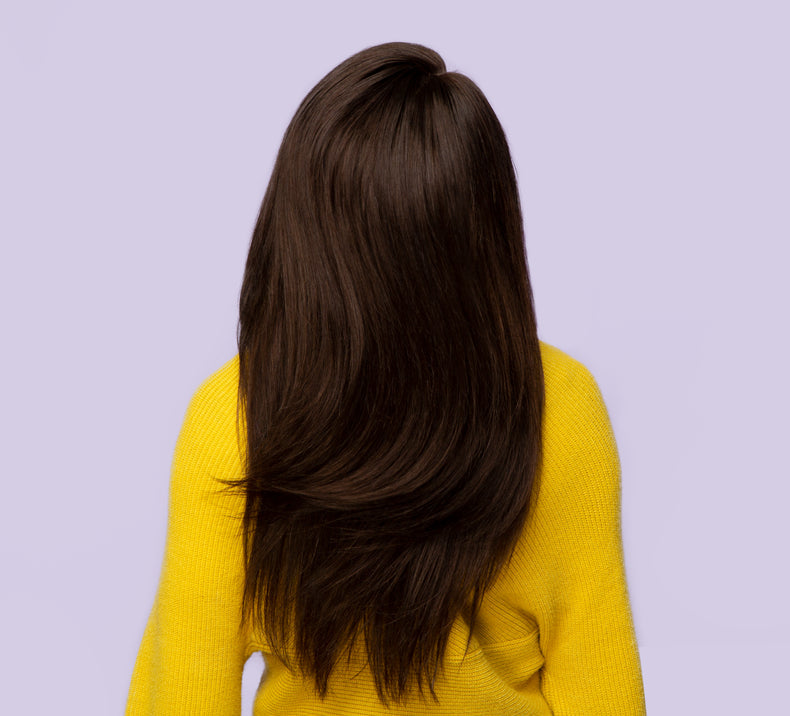 Bone Straight Bundle Chocolate Brown